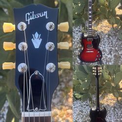 Gibson Les Paul Standard - 61 - Cardinal Red Burst - Electric Guitar 