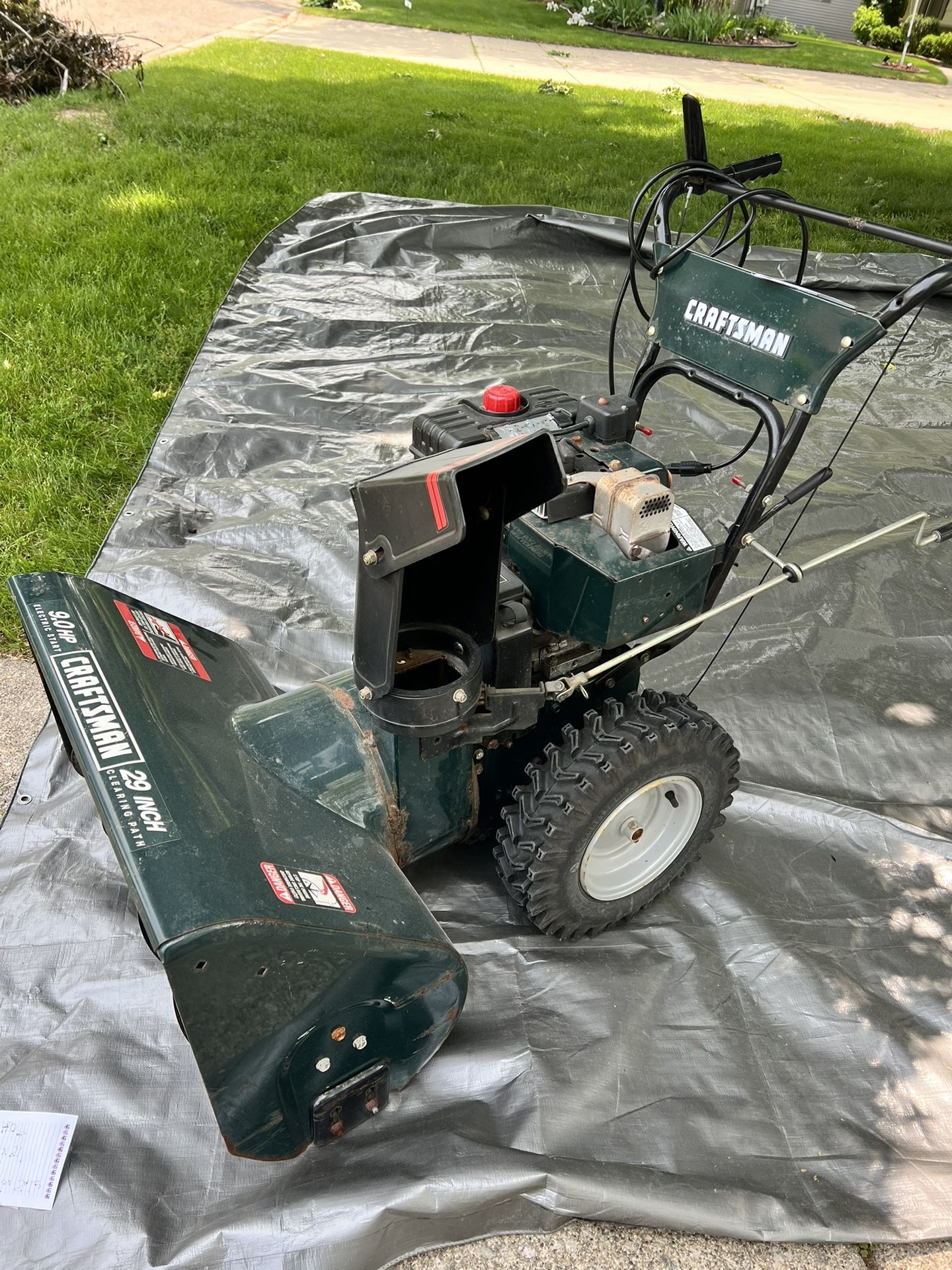 Craftsman Snowblower