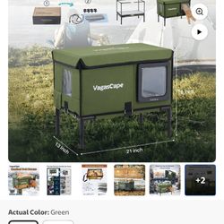 Vagascape Omni Cat House with Dual Doors