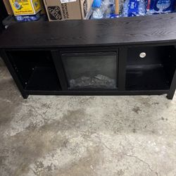 Tv Stand/electric Heater 