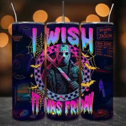 Jason Halloween Tumbler 