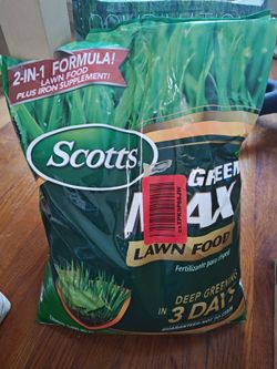 Scotts Green Max Lawn Food Fertilizer