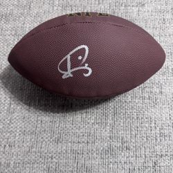 Andre Rison Signed Autograph Full Size Wilson Football - Beckett - Falcons Chiefs