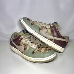 Size 11 - Nike Dunk Premium Low Green VINTAGE RARE