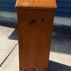 Vintage Wood Potato Storage Bin