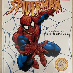 Spiderman hardcover collectible book