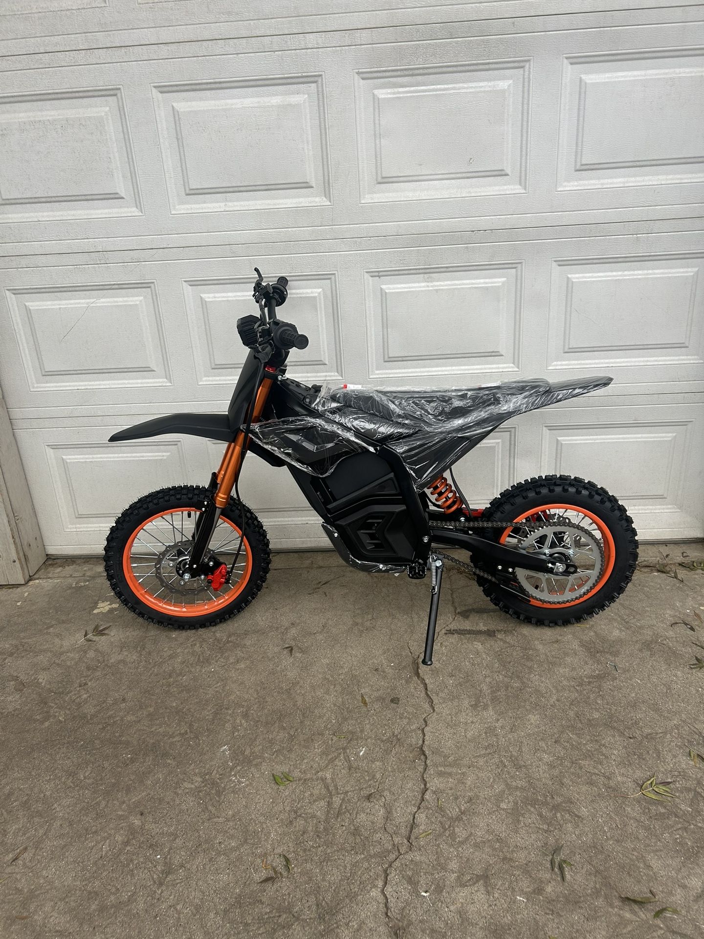 Adult Electric Dirt Bike with 3000W Peak Mid-Mount Motor, 48V 21AH Battery, Max 34 MPH, Dual Hydraulic Brakes, Adult Electric Mountain Bike with Fat T