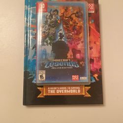 Minecraft Legends Deluxe Edition And Handbook 