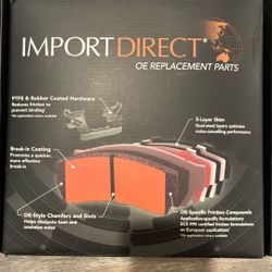 Import Direct Premium Front Brake Pads