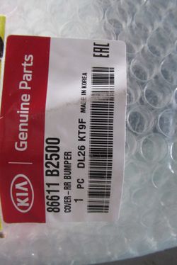 Kia Soul Rear Bumper