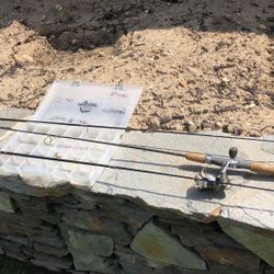 Three (3) Ultra Light Rods with Reels Plus  35 Spinners and Spoons( Thomas Bouyant,Mepps And More.