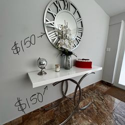 Mirror And Entry Table 