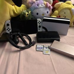 BUNDLE: SWITCH OLED, 3DS, 2DS 