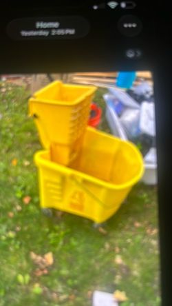 Mop bucket and ringer