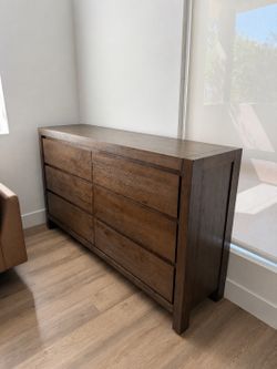 Nate + Jeremiah Voyage Brown 6-Drawer Dresser – Like New