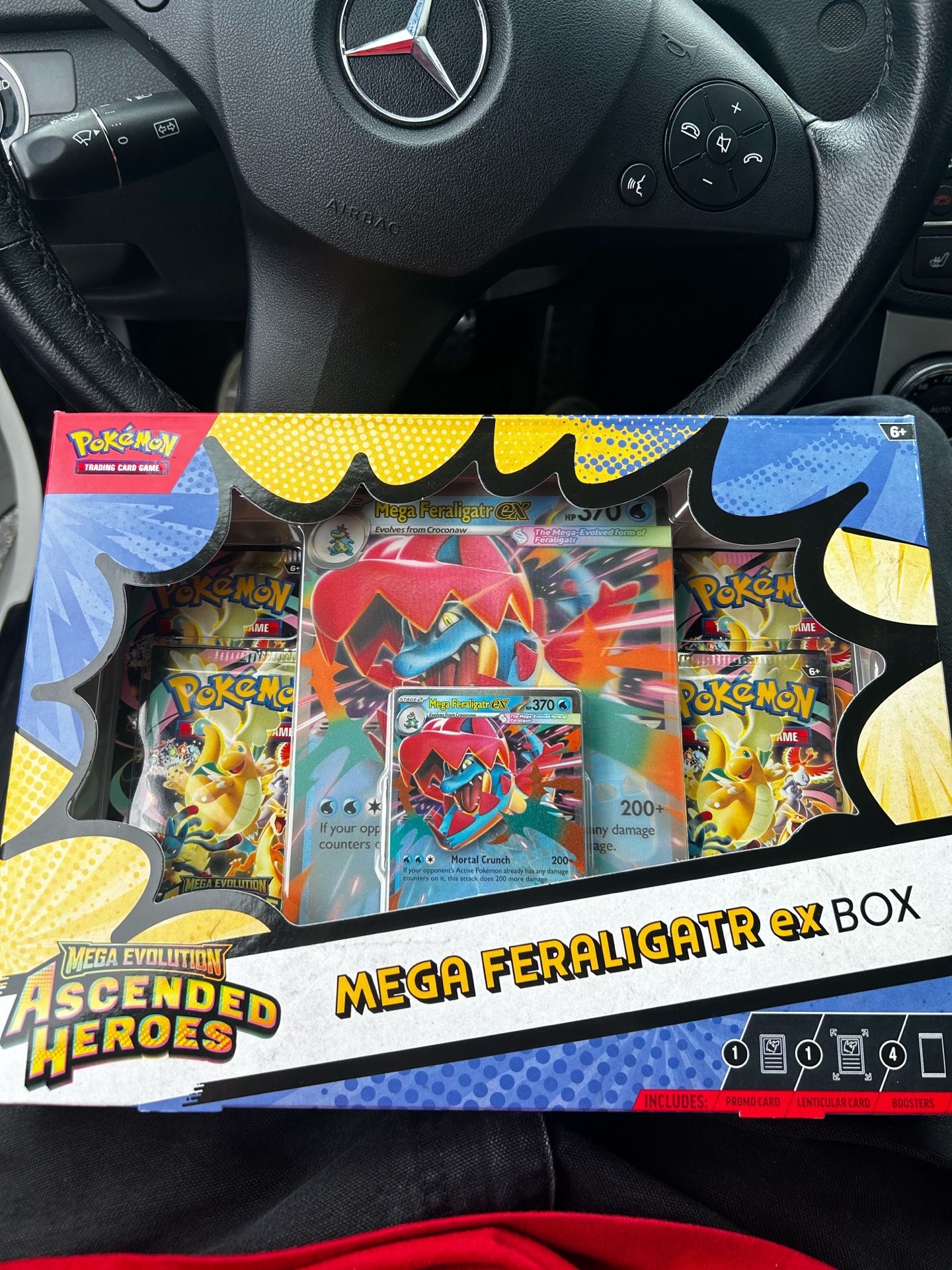 Pokemon Ascended heros Mega Feraligator box