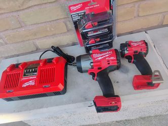 Milwaukee impact wrench high torque 1/2 3/8
