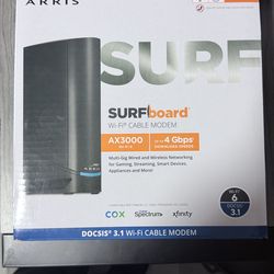 Surfboard Wi-Fi modem for COX