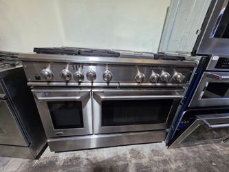 48" GE MONOGRAM DUAL FUEL RANGE STAINLESS STEEL