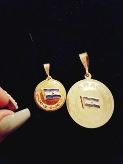 Charm Nicaraguan 14k gold filled