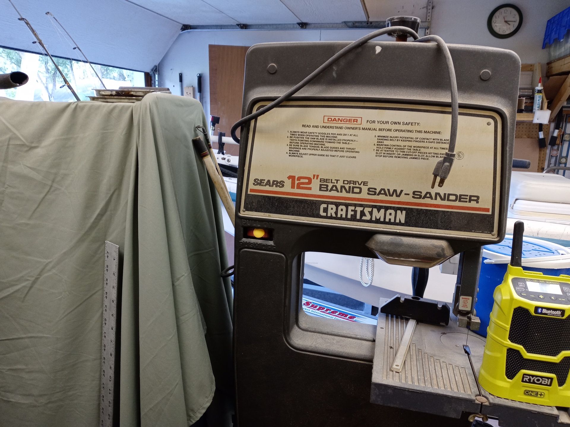 Craftsman 10” Band Saw - Sander In Good Condition   