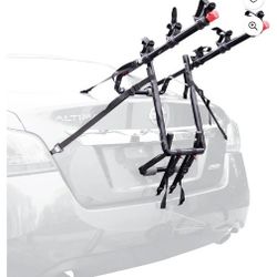 Allen Sports Deluxe 3-Bicycle Trunk Mounted Bike Rack Carrier, Model 103DN, Black