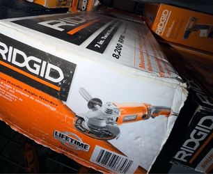 7in. Ridgid Grinder