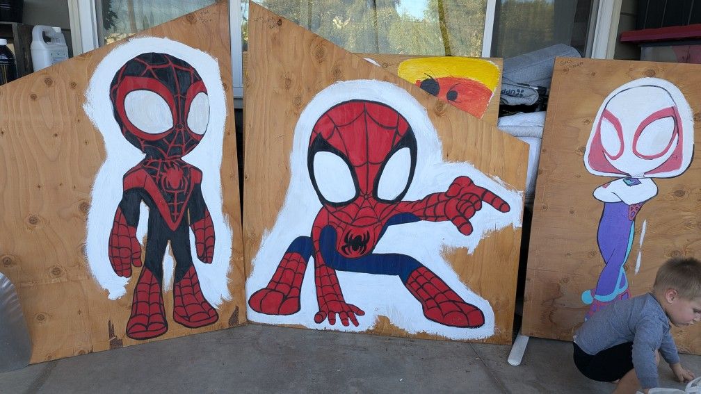Spidey And His Amazing Friends Cutouts