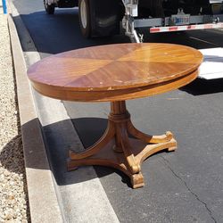 Wood (vintage) Handcrafted, Dinning Table