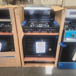 New Whirlpool 5 Burners Gas Stove