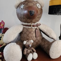 Coach Leather Bear
