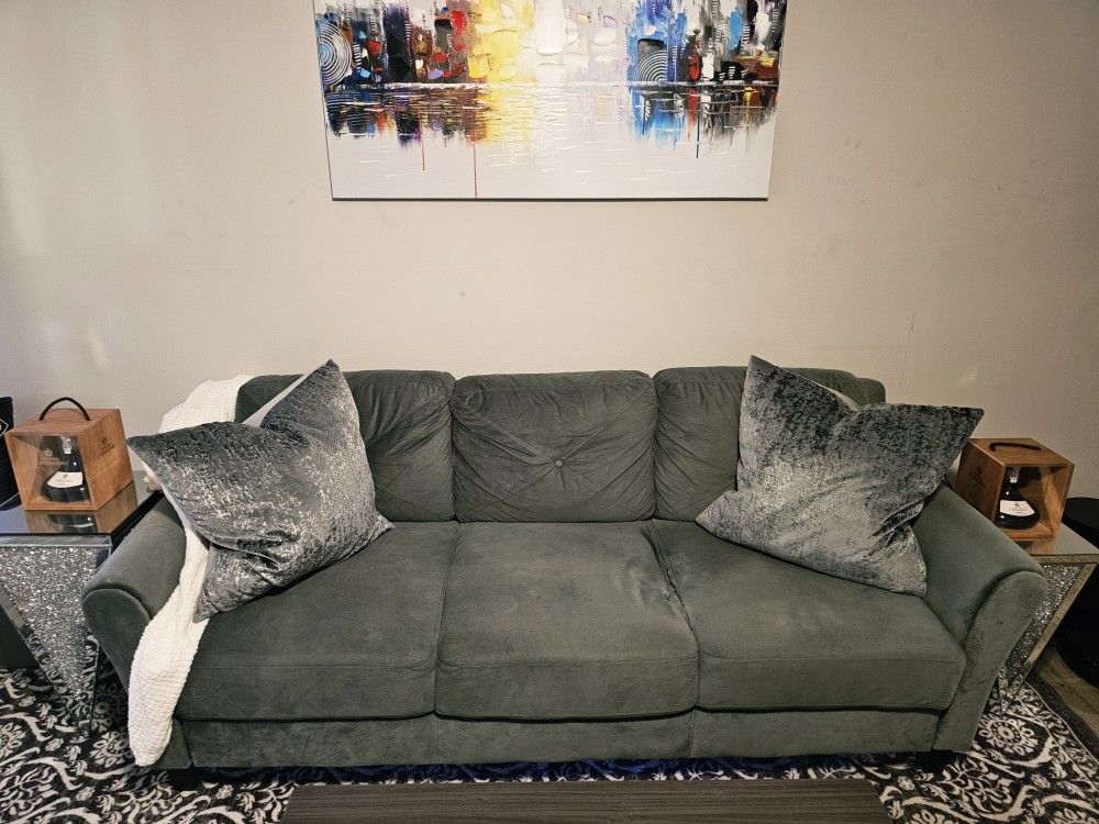 Sofa For Sale No Stains, Great Condition! 2 Years Old. OBO.