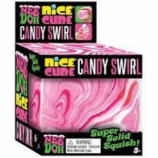 Nee Doh Nice Cube Candy Swirl Stress Toy