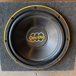 12” Sub & Amplifier