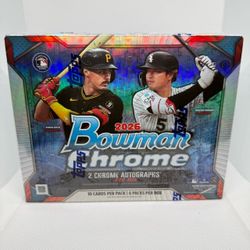 2026 Topps Bowman Chrome Baseball Hobby Box