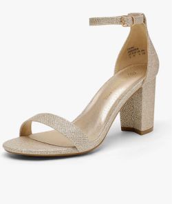 Gold heels