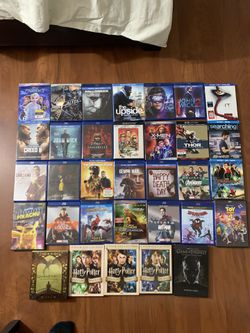 Blue ray and 4K movies