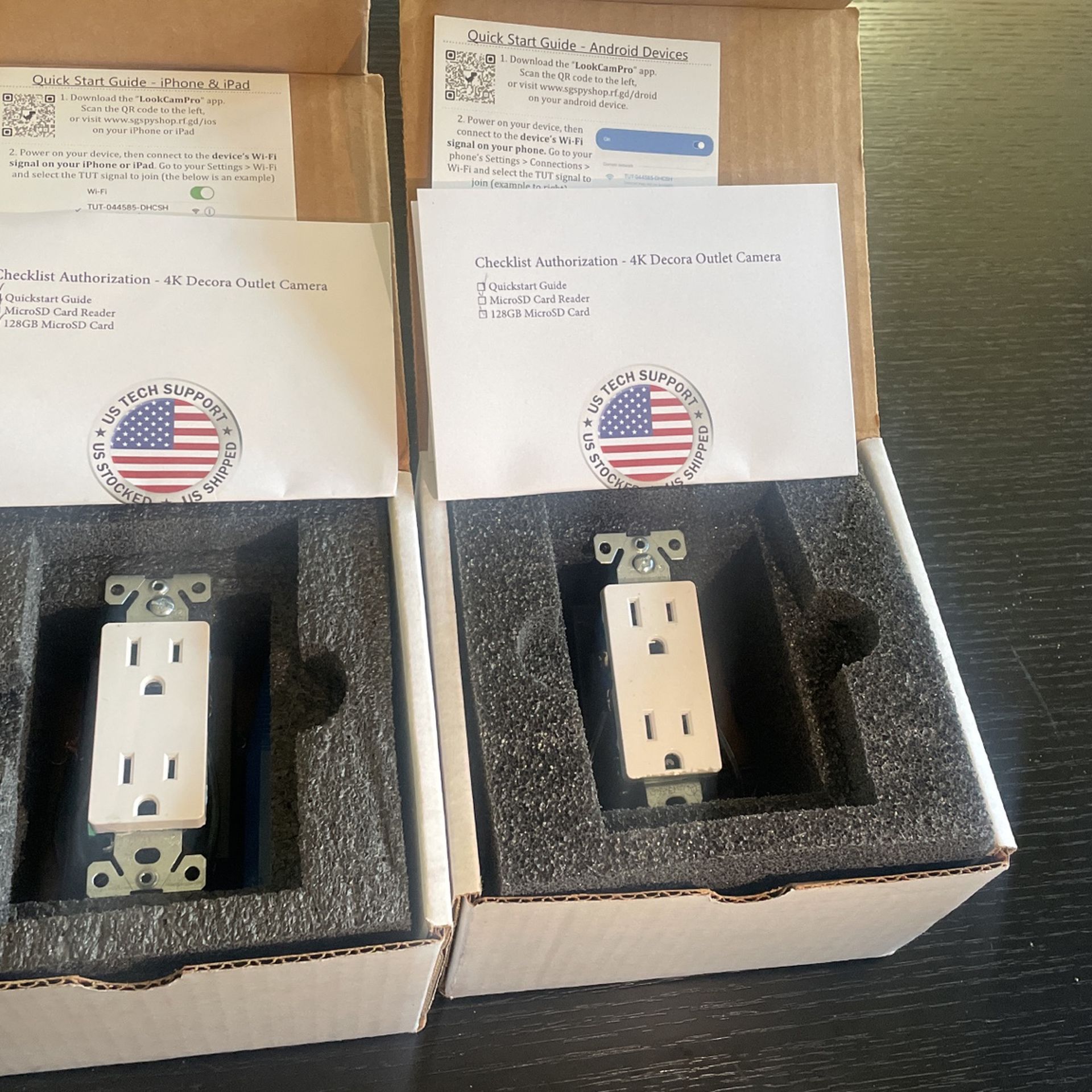 Hidden Outlet Camera