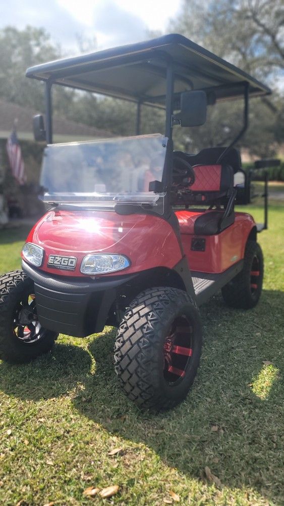 Monster Custom Navitas  Ezgo Rxv Golf Cart