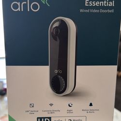Arlo Essential Wired Video Doorbell (Model AVD1001)