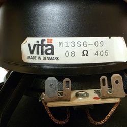 Vifa 5.25 Midrange Speakers Audiophile Bowers And Wilkins Sennheiser Focal Bose Dynaudio Denmark 