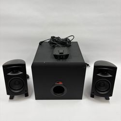 Klipsch Pro Media 2.1 Computer Speaker System Black with Subwoofer