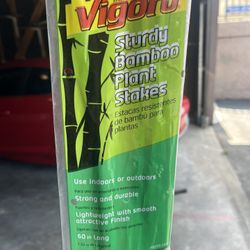 Vigoro 5 Ft Bamboo Sticks, 6 Count 