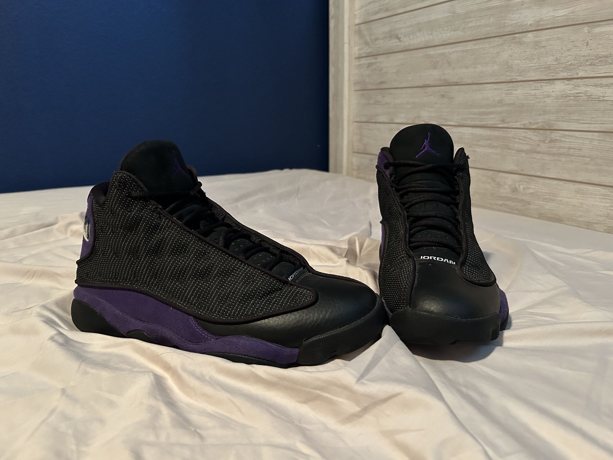 Jordan 13s Court Purple, Size 10