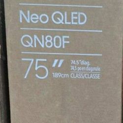 Samsung 75-Inch Class Neo QLED 4K QN80F Series, Vision AI, Mini LED Smart TV (2025 Model,  Neo Quantum HDR, Object Tracking Sound Lite w/Dolby