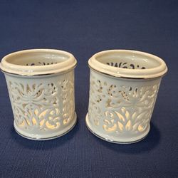 Lenox Illuminations Pierced Votive Candleholders