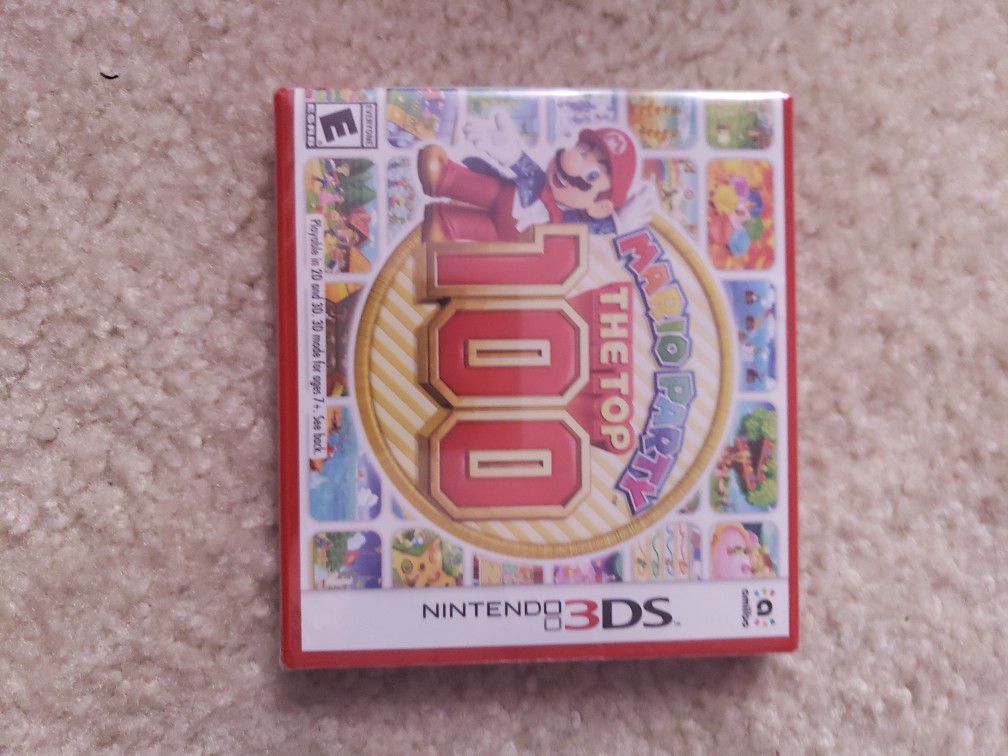 Mario Party The Top 100 3DS