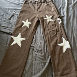 y2k star pants 