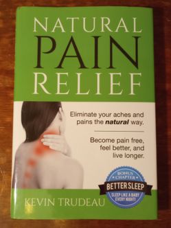 Natural pain relief book Kevin Trudeau