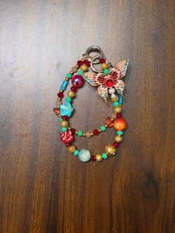 Colorful Butterfly bag chain